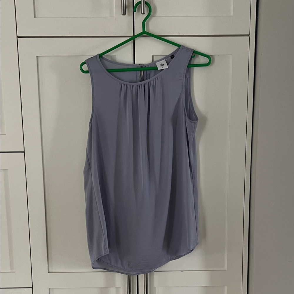 Cabi Sleeveless Blouse in Soft Lavender